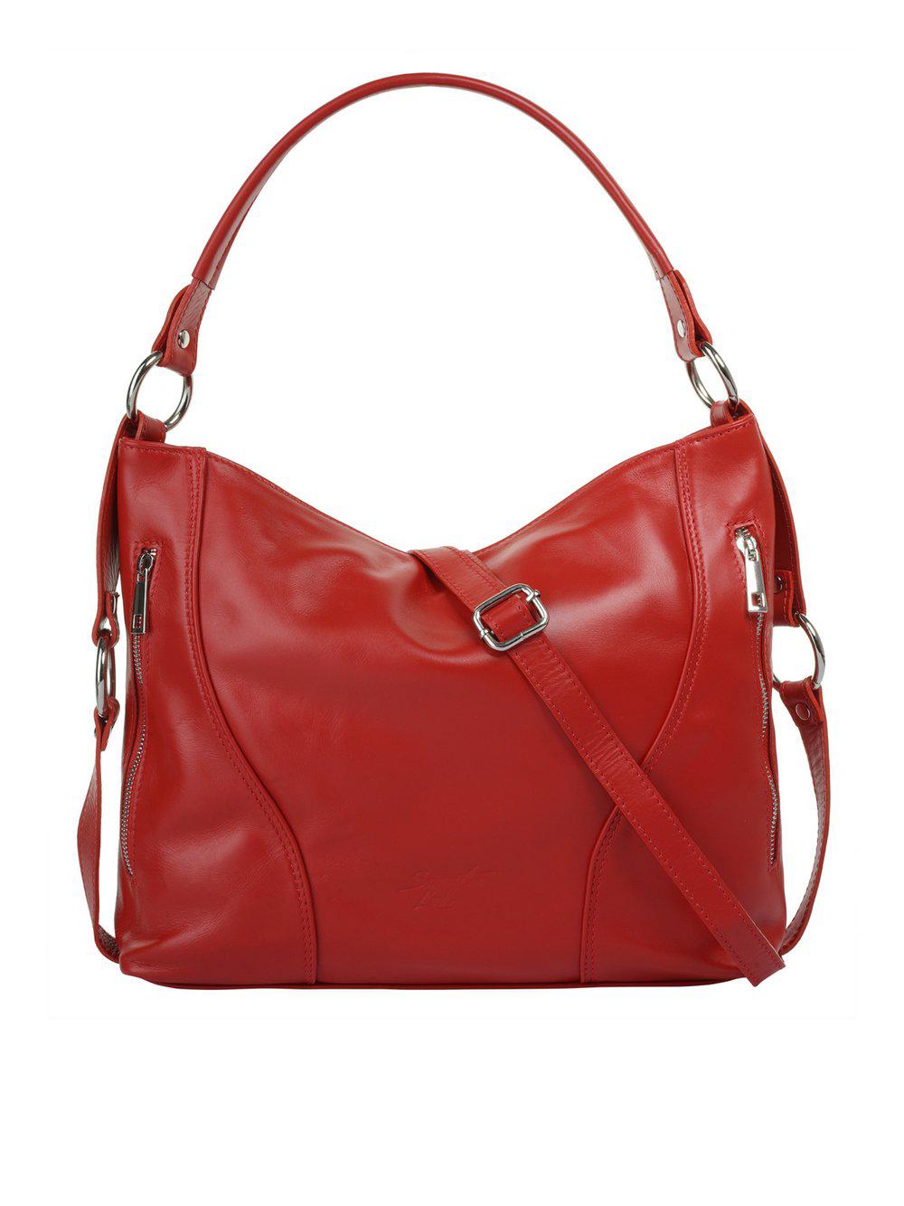 Samantha Look Handtasche Damen Leder, rot von Samantha Look