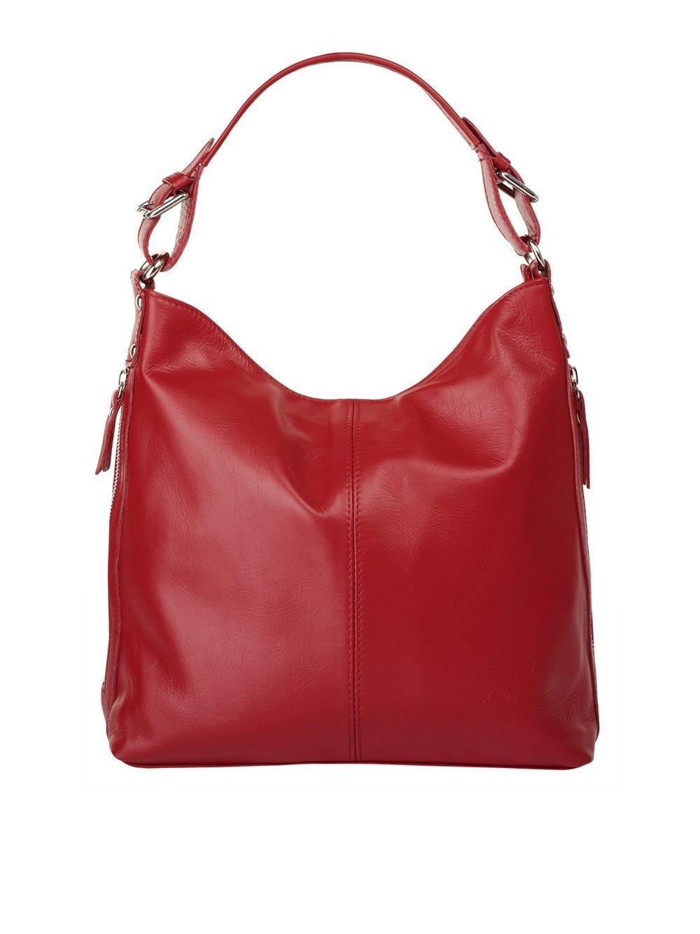 Samantha Look Handtasche Damen Leder, rot von Samantha Look