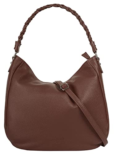 Samantha Look Handtasche Echt Leder braun Damen - 021835 von Samantha Look