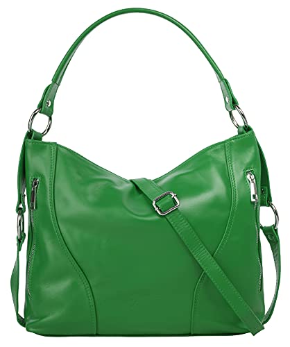 Samantha Look Handtasche Echt Leder grün Damen - 017542 von Samantha Look