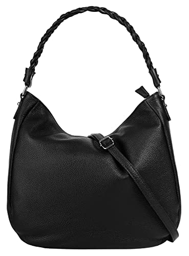 Samantha Look Handtasche Echt Leder schwarz Damen - 021835 von Samantha Look