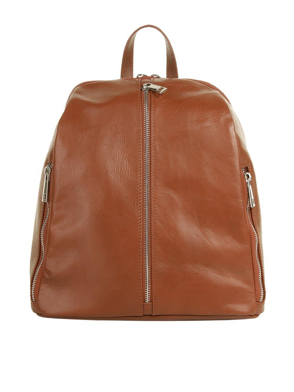 Samantha Look Rucksack Damen Leder, cognac von Samantha Look