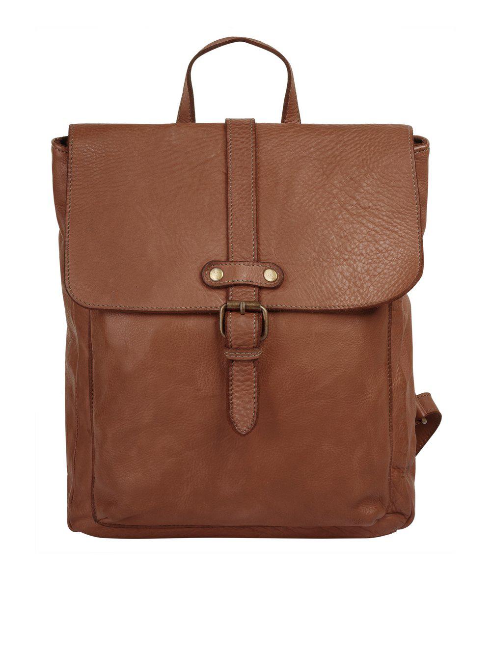 Samantha Look Rucksack Damen Leder, cognac von Samantha Look