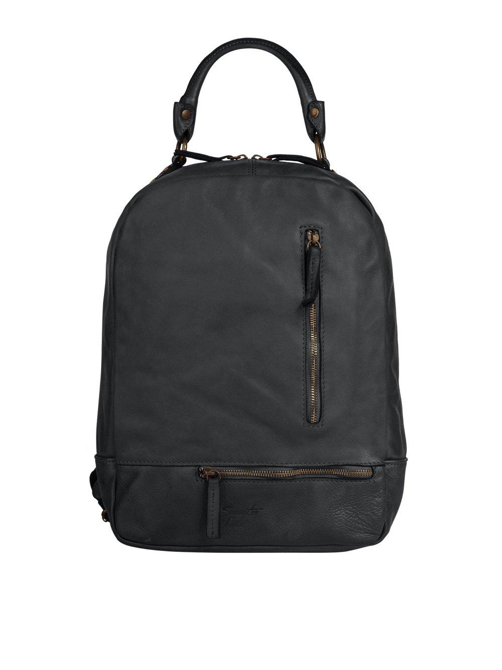 Samantha Look Rucksack Damen Leder, grau von Samantha Look