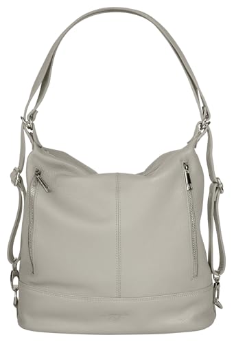Samantha Look Rucksack Echt Leder Damen | Made in Italy, 2-in-1-Design Backpack und Handtasche in einem | 022165 Samantha Look Rucksack Echt Leder Damen | Made in Italy, 2-in-1-Design Backpack und Handtasche in einem | 022165 von Samantha Look