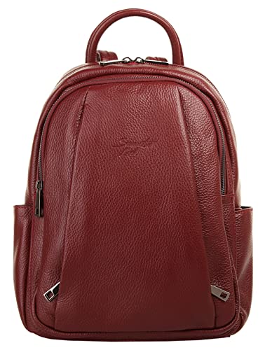 Samantha Look Rucksack Echt Leder rot Damen - 020439 von Samantha Look