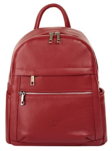 Samantha Look Rucksack Echt Leder rot Damen - 021678 von Samantha Look