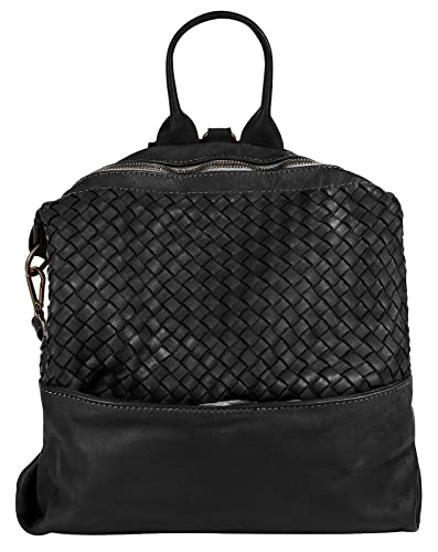 Samantha Look Rucksack Echt Leder schwarz Damen - 021393 von Samantha Look