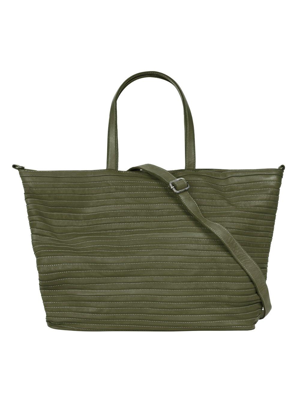 Samantha Look Shopper Damen Leder, grün von Samantha Look