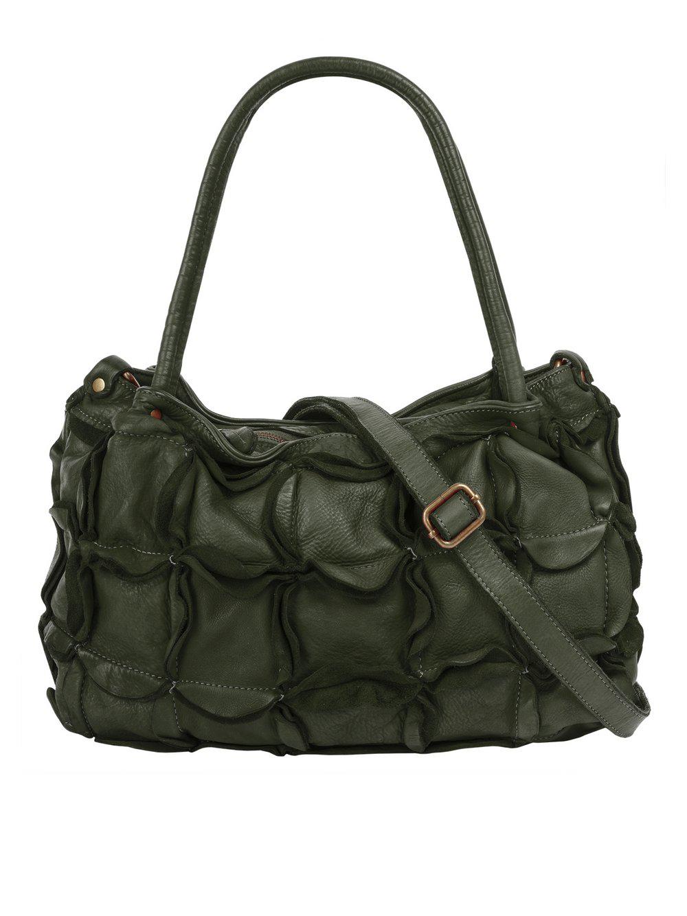 Samantha Look Shopper Damen Leder, grün von Samantha Look