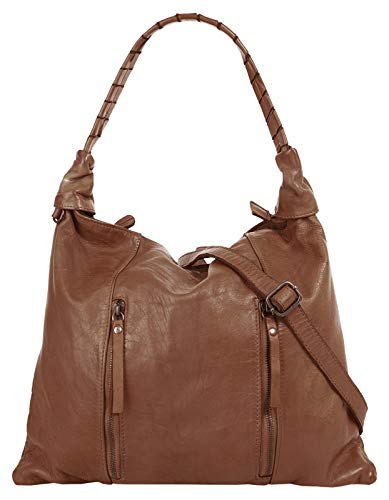 Samantha Look Shopper Echt Leder cognac Damen - 020461 von Samantha Look