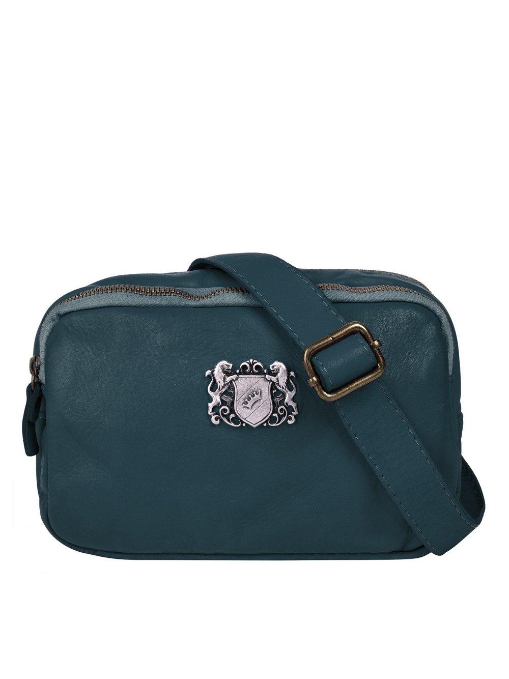 Samantha Look Umhängetasche Damen Leder, blau von Samantha Look