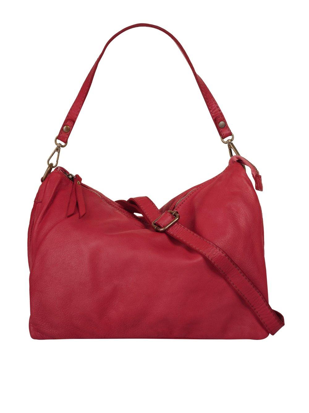 Samantha Look Umhängetasche Damen Leder, rot von Samantha Look