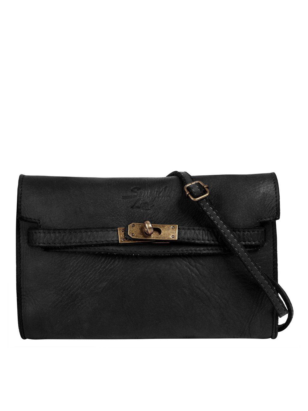 Samantha Look Umhängetasche Damen Leder, schwarz von Samantha Look