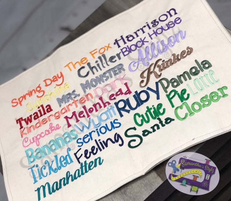 Schriftart, Stoff, Faden Und Designoptionen, Nicht Kaufen Fügen Sie Ihre Eigene Nachricht Hinzu, Wählen Schriftart Design, Behalten Sake-Geschenke Schriftart, Stoff, Faden Und Designoptionen, Nicht Kaufen Fügen Sie Ihre Eigene Nachricht Hinzu, Wählen Schriftart Design, Behalten Sake-Geschenke von SamanthasStylz