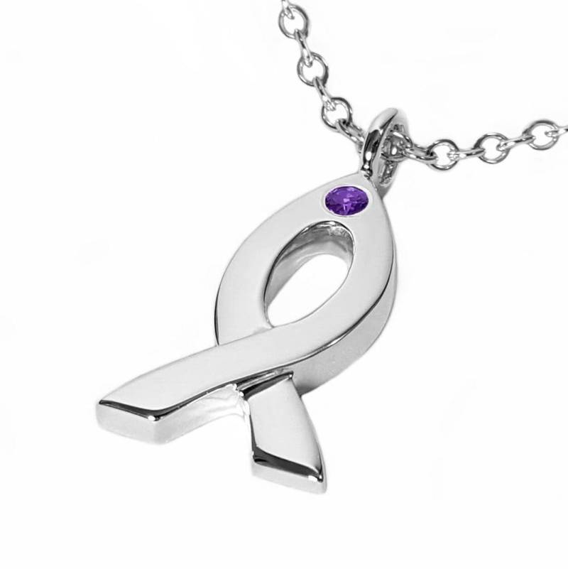 sterling Silber Amethyst Christliche Fisch Halskette Anhänger, Christlicher Jesus Halskette, Ichthus, Ichthys von SamaritanJewelers