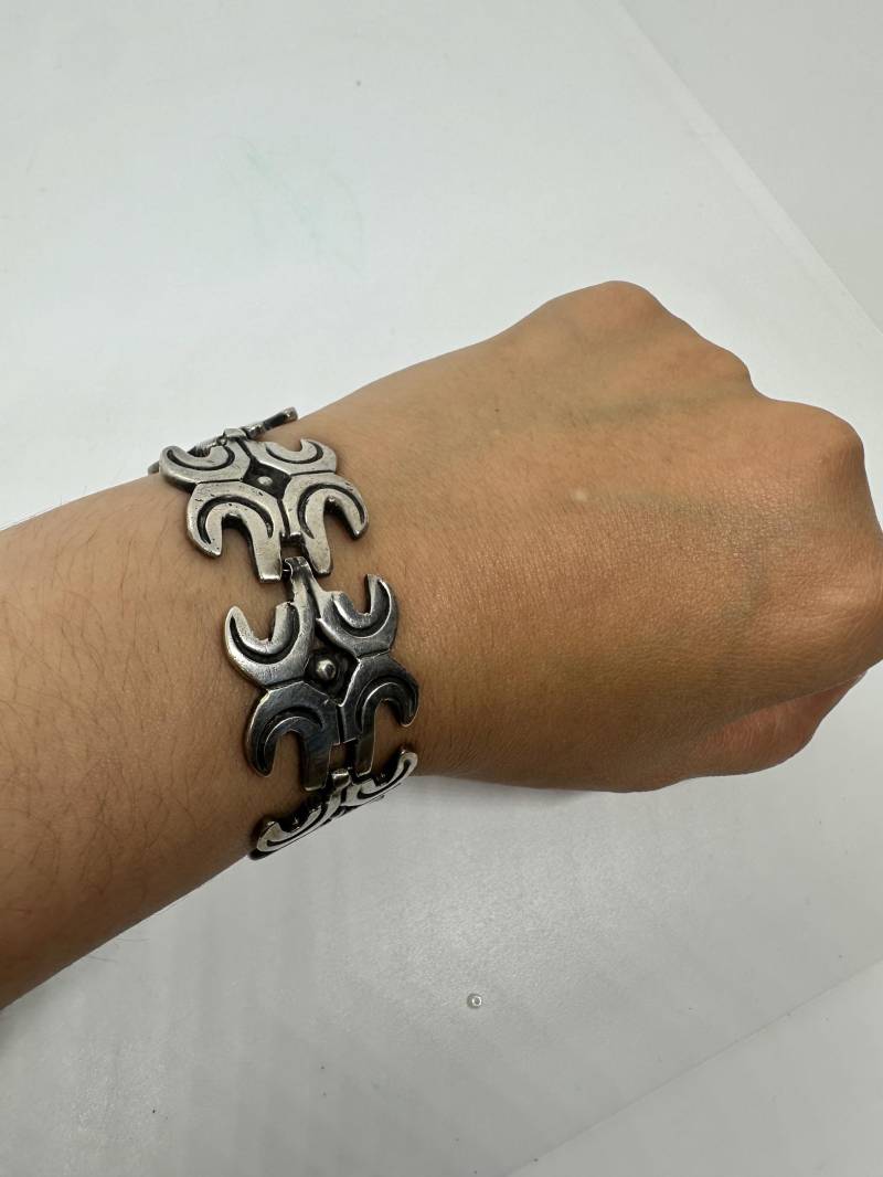 Armband Mexico 925 Serling Silver Vintage Massiv Texco Handmade 20/21cm 39 Limited Edition Art Work Armband Mexico 925 Serling Silver Vintage Massiv Texco Handmade 20/21cm 39 Limited Edition Art Work von SamatimeVintage