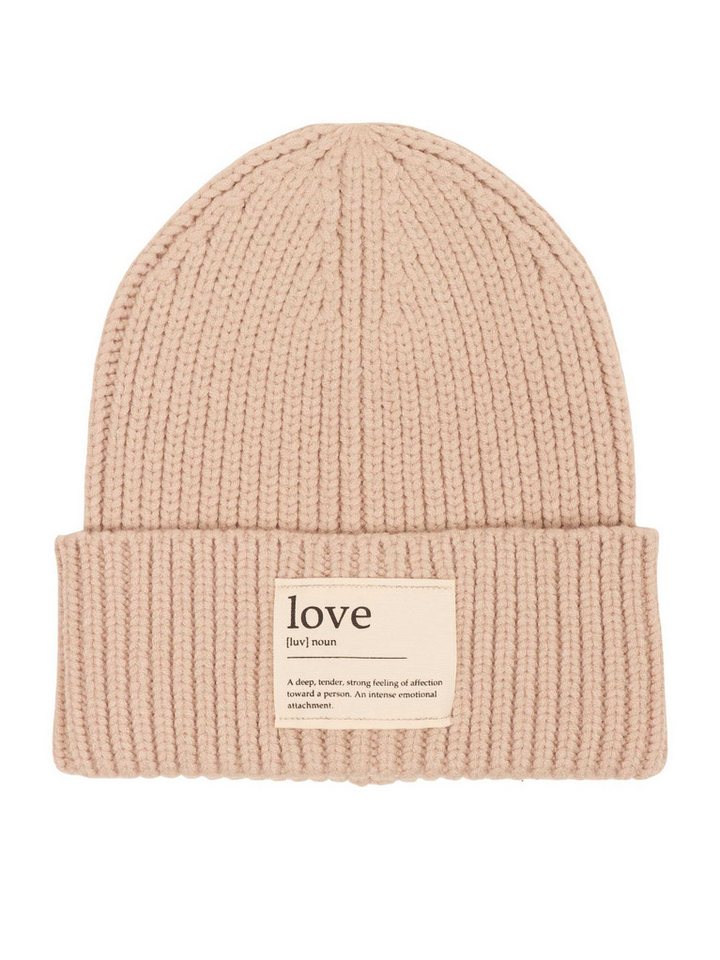 Samaya Beanie Love Is mit Patch von Samaya