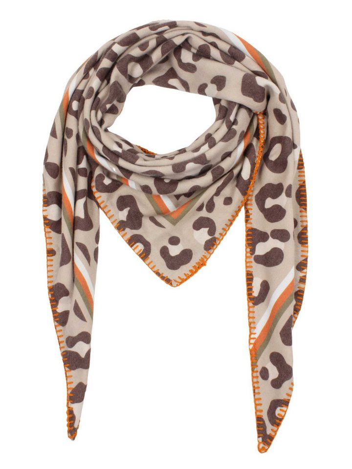 Samaya Dreieckstuch Cocos, (1-St), mit Ziernaht von Samaya