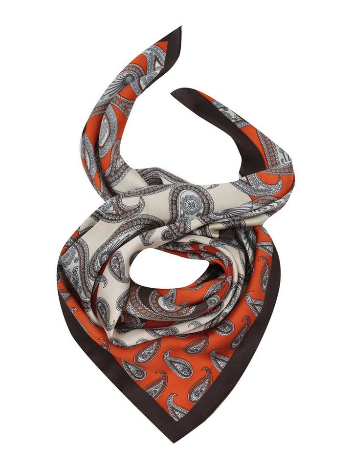 Samaya Halstuch Elsar, in gläzedem Satin von Samaya