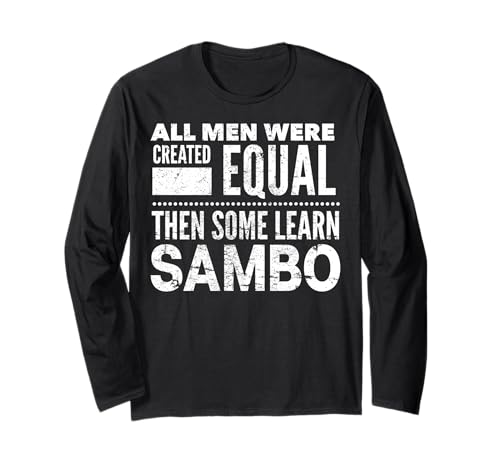 Sambo Herren Kampfsport Kampfsport Selbstverteidigung Langarmshirt Sambo Herren Kampfsport Kampfsport Selbstverteidigung Langarmshirt von Sambo Training Guide