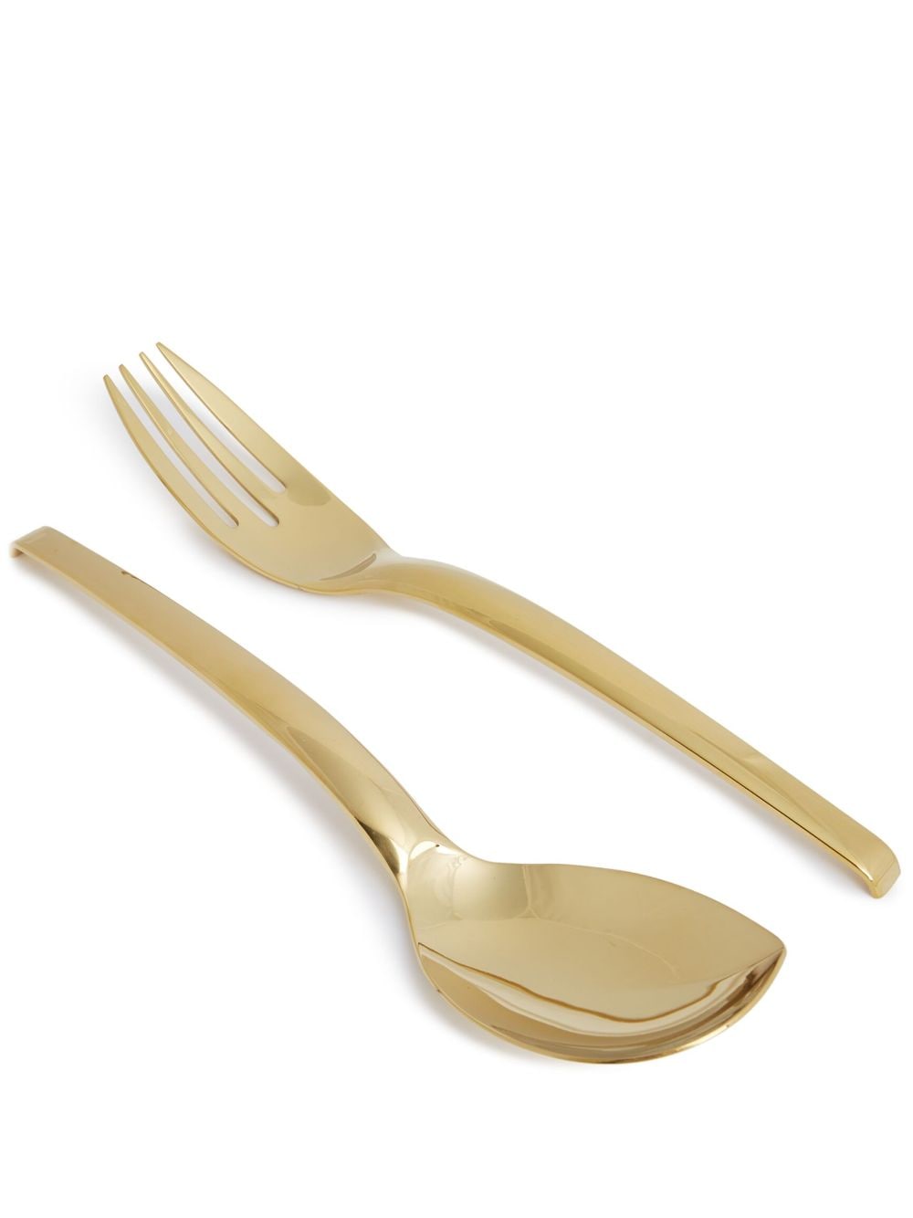 Sambonet Living Set aus Löffel und Gabel - Gold von Sambonet