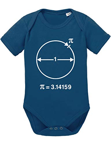 PI Kreis Big Baby Strampler Bang Bio Sheldon Baumwolle Theory Body Jungen & Mädchen 0-12 Monate, Größe:80/10-12 Monate, Farbe:Dunkel Blau von Sambosa