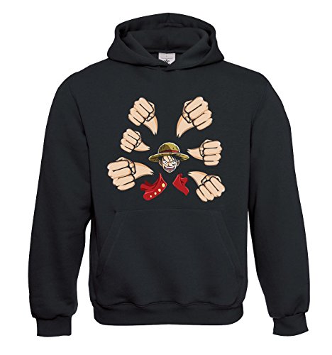 Sambosa Super Ruffy Luffy One Piece Herren Sweatshirt Pullover Hoodie von Sambosa