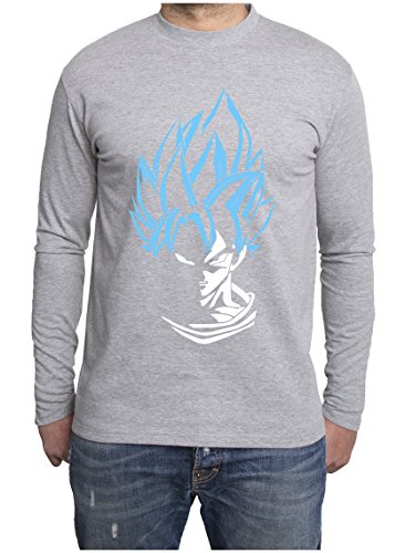 Sambosa Super Son Goku Blue God Modus Herren Longsleeve Sweatshirt Pullover Sambosa Super Son Goku Blue God Modus Herren Longsleeve Sweatshirt Pullover von Sambosa
