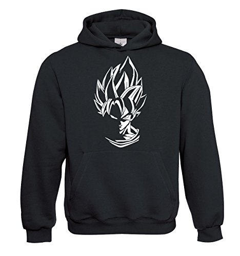 Sambosa Super Son Goku Blue God Modus Herren Sweatshirt Pullover Hoodie von Sambosa