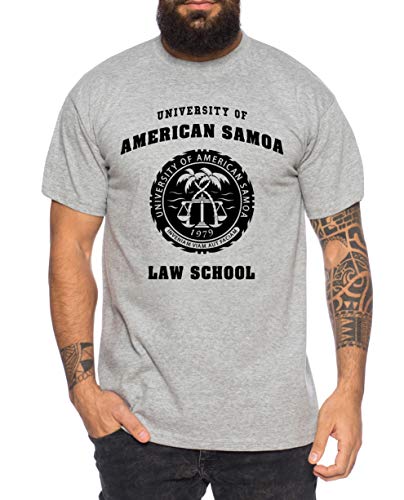 Samoa Herren T-Shirt Breaking Saul Bad Call Goodman TV Serie, Farbe:Grau Meliert, Größe:M von Sambosa