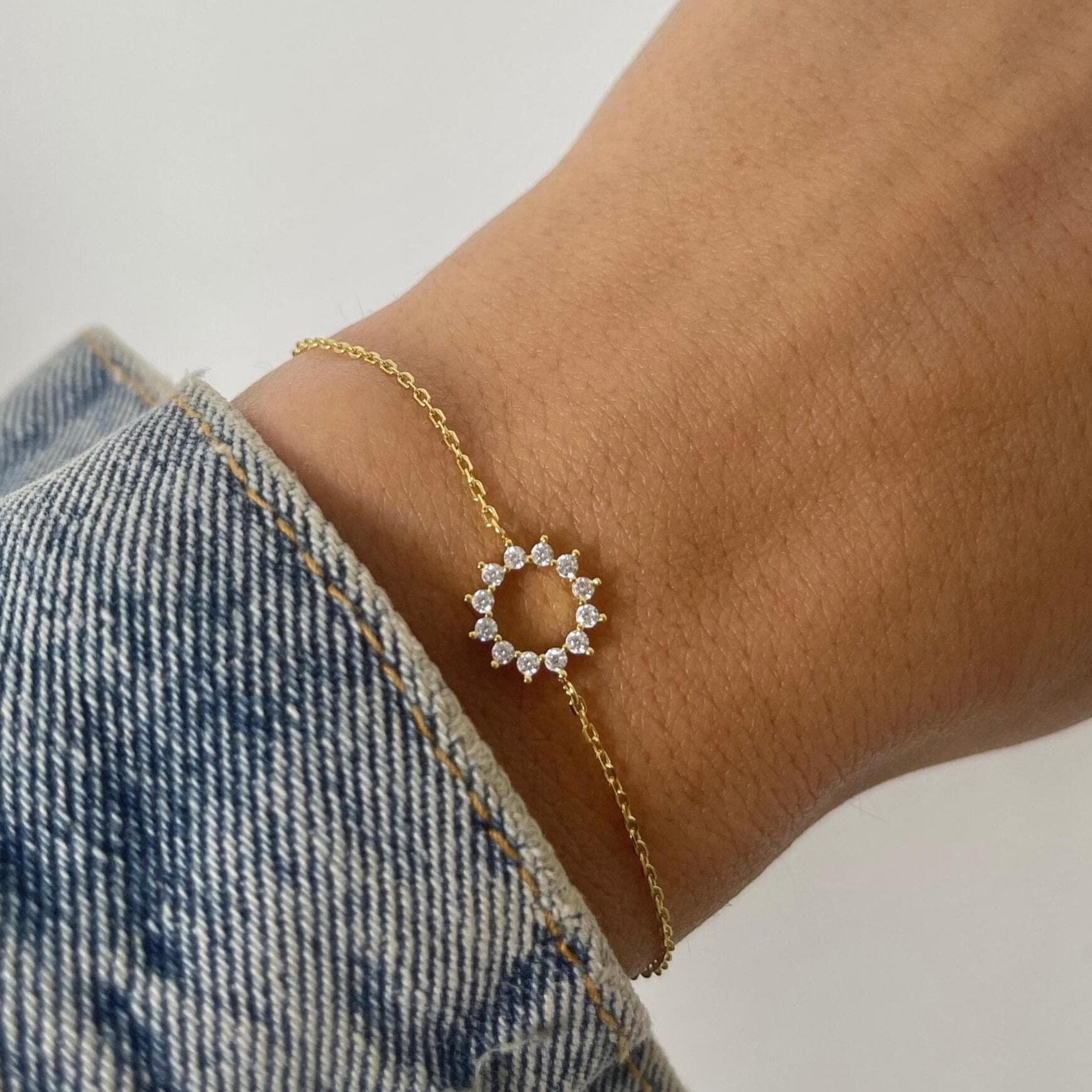 Bettelarmband, Zierliches Armband, Schlichtes Zartes Kettenarmband, Schichtarmband, Geschenk Für Sie, Freundschaftsarmband von SamiJEWELS