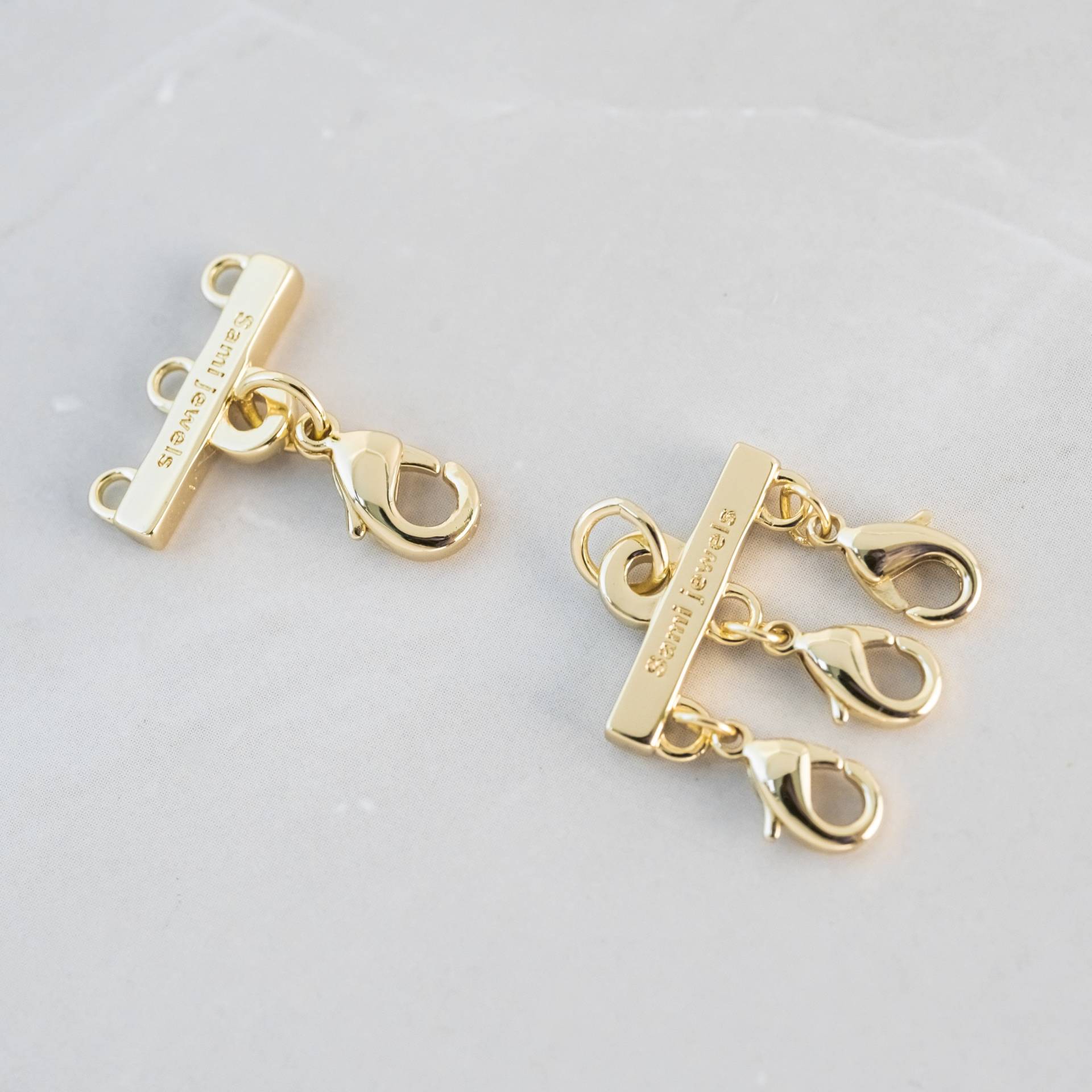 Halskette Layering Verschluss, Tangle Free Halskette, Halskettenverschluss, Entwirren Halskettenverschluss von SamiJEWELS