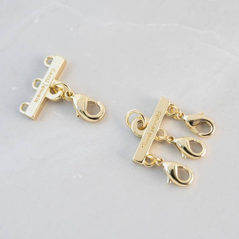 Halskette Layering Verschluss, Tangle Free Halskette, Halskettenverschluss, Entwirren Halskettenverschluss von SamiJEWELS