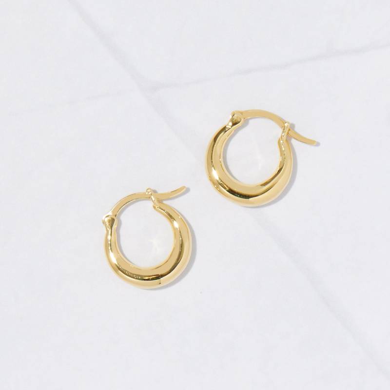 Kleine Creolen, Gold Hoops, Kleine Huggies, Huggie Ohrringe, Geschenk Für Sie von SamiJEWELS