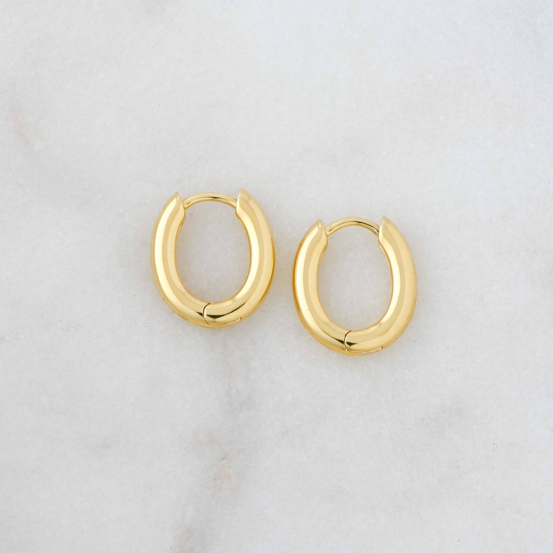 Kleine Gold Hoop Ohrringe, Huggie Kleine Creolen, Silber Brautjungfer Geschenk, Geschenk Für Sie, Creolen von SamiJEWELS