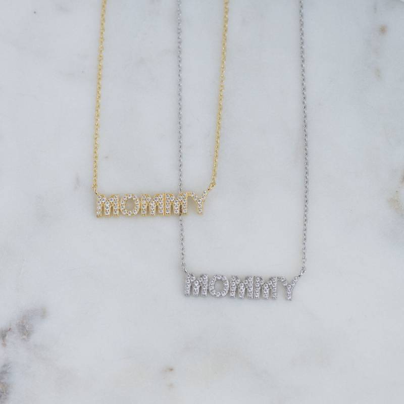 Mama Halskette, Mom Geschenk Für Mama, Mutter Weihnachtsgeschenk von SamiJEWELS