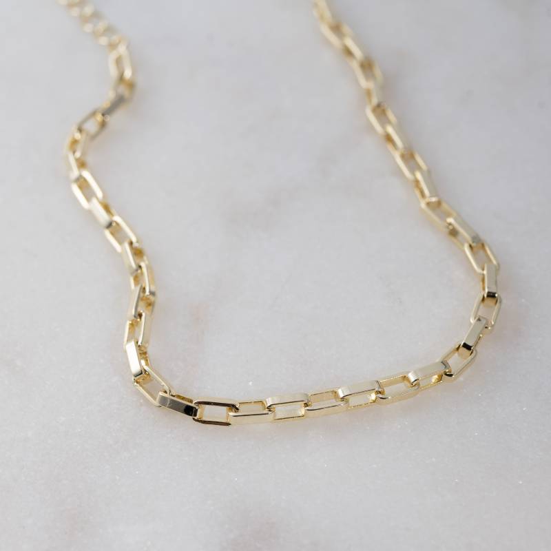 Paperclip Armband, Kettenarmband, Zierliches Minimalist Goldarmband, Silberarmband, Geschenk Für Sie, Layering Armband von SamiJEWELS