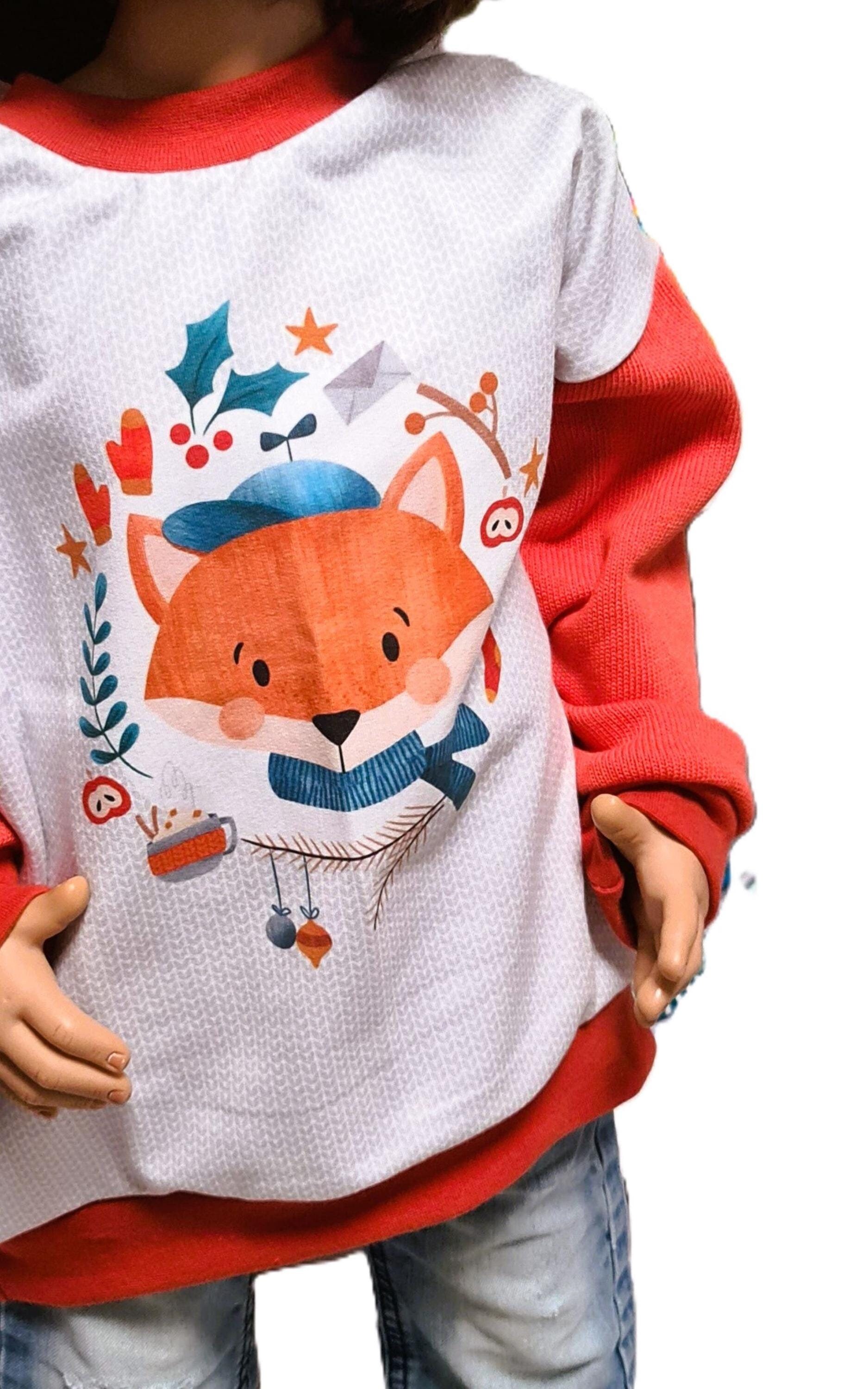 Oversize Pullover Unisex Größe 110 Samiri Kids Fuchs & Herbst Oversize Pullover Unisex Größe 110 Samiri Kids Fuchs & Herbst von SamiriKids