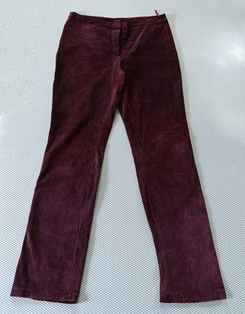 90Er Jahre Lederhose, Nubuk, Gr. M, H&m von SammelwutVintage