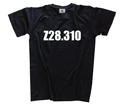 Z28.310 Der Code der Ungeimpften T-Shirt Schwarz L von Sammys Shirt Store