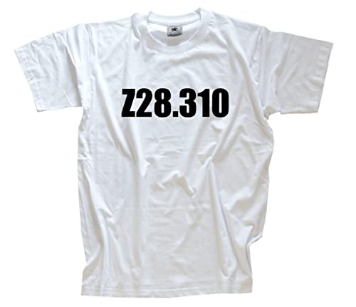 Z28.310 Der Code der Ungeimpften T-Shirt Weiss L von Sammys Shirt Store