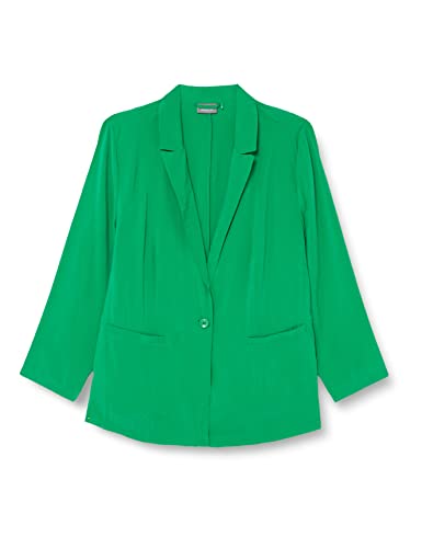 SAMOON Damen 230021-21120 Blazer, Really Green, 50 von Samoon