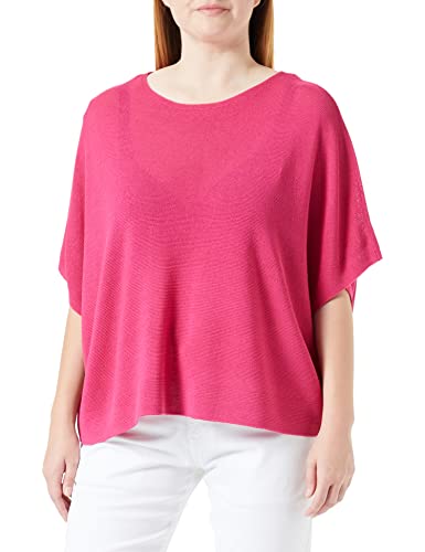 SAMOON Damen 272015-25201 Pullover, Magenta, 46 von Samoon