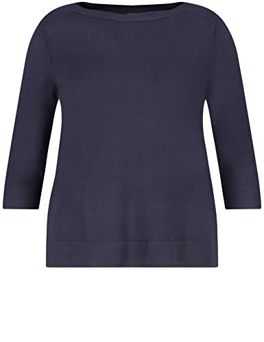 SAMOON Damen 972993-29582 Pullover, Navy, 50 von Samoon