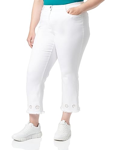 SAMOON Damen BettyJeans Jeans, White, 54 von Samoon