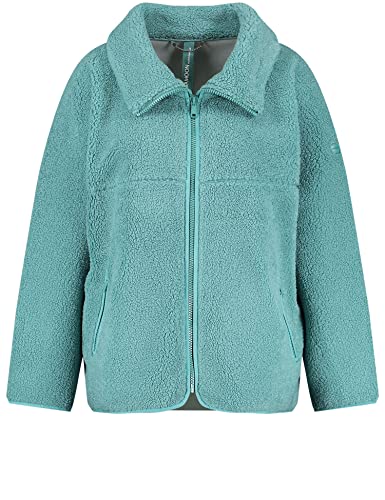 SAMOON Damen 150011-21504 Outdoorjacke Wolle, Powder Blue, 48 von Samoon