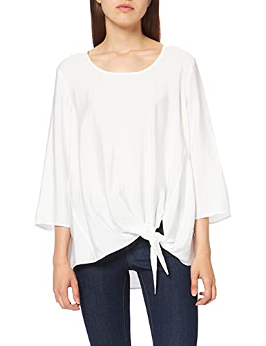 Samoon Damen Blouse 3/4 Sleeves Bluse, Offwhite, 44 EU von Samoon