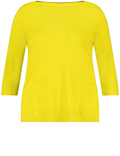 SAMOON Damen 972993-29582 Pullover, Citronella, 44 von Samoon