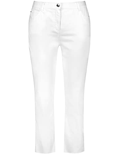 SAMOON Damen 220020-21401 Hose, White, 56 von Samoon